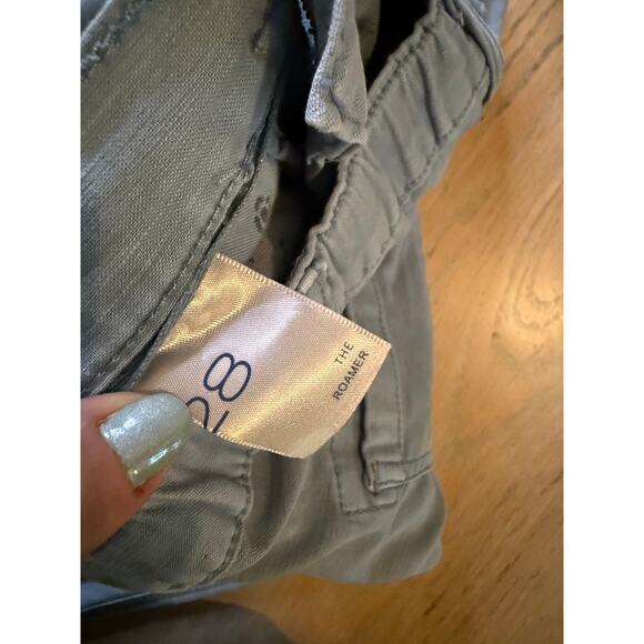 Pilcro Anthropologie the roamer blue chino style pant size 28 - Picture 9 of 11